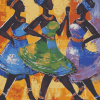 African Ladies Colorful Dance Diamond Painting