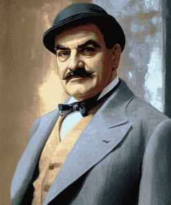 Agatha Christie's Poirot Famous Series Diamond Painting