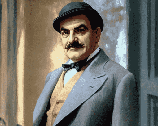 Agatha Christie's Poirot Famous Series Diamond Painting