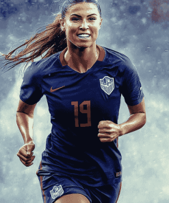 Alex Morgan Famous Footballer Diamond Painting