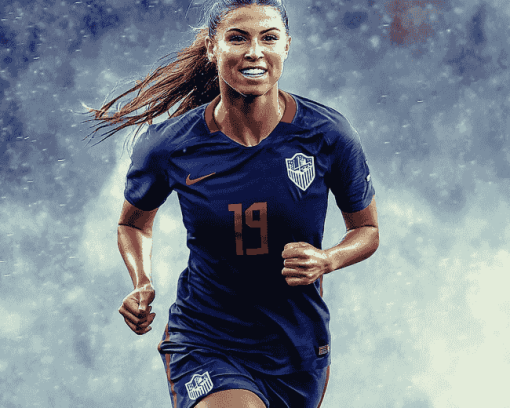 Alex Morgan Famous Footballer Diamond Painting