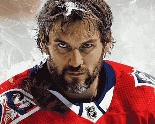 Alexander Ovechkin Hockey Diamond Painting