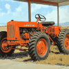 Allis Chalmers Engine Diamond Painting