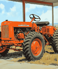 Allis Chalmers Engine Diamond Painting