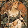 Alphonse Mucha Animation Diamond Painting