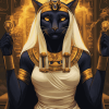 Ancient Egyptian Sekhmet Diamond Painting