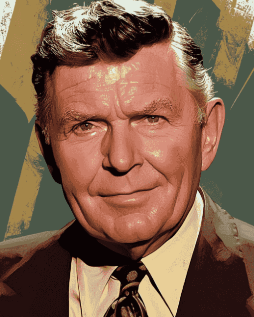 Andy Griffith Icon Diamond Painting