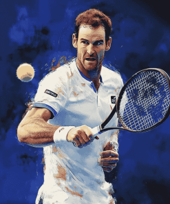 Andy Murray Famous Tennis Diamond Painting