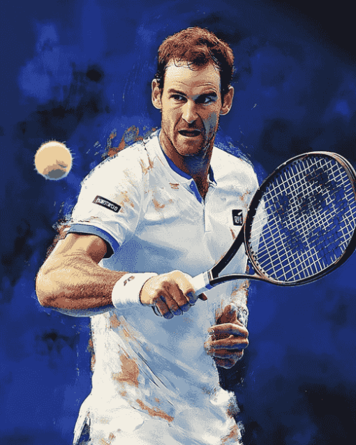 Andy Murray Famous Tennis Diamond Painting