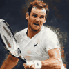 Andy Murray Tennis Legend Diamond Painting