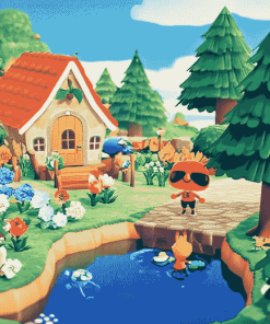 Animal Crossing Fun Diamond Painting