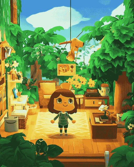 Animal Crossing Fun Diamond Painting