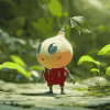 Animated Pikmin Video Game Diamond Painting