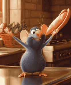 Animation Ratatouille Diamond Painting