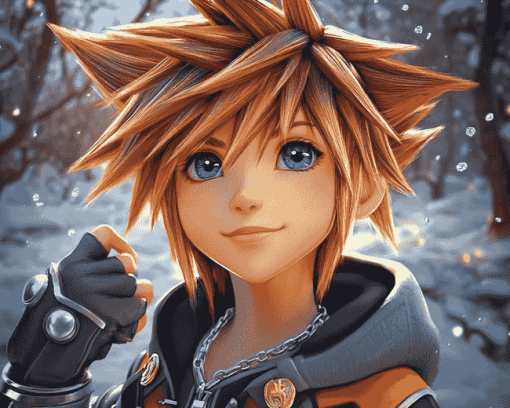 Anime Sora Character Diamond Painting