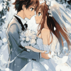 Anime Wedding Romance Diamond Painting