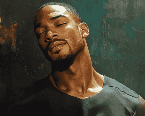 Anthony Mackie Exclusive Diamond Painting