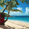 Antigua Siboney Seascape Diamond Painting