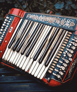 Antique Accordion Diamond Painting