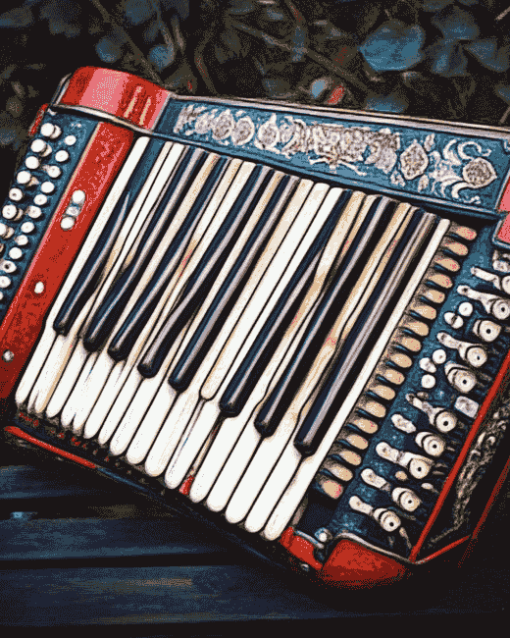 Antique Accordion Diamond Painting