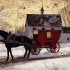 Antique Horse Carriages Diamond Painting