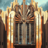 Art Deco Architecture Diamond Painting