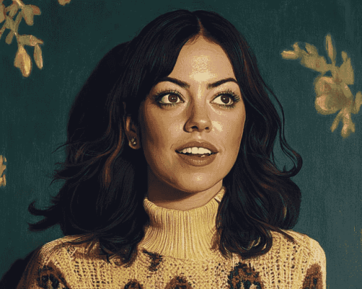 Aubrey Plaza Celebrity Diamond Painting