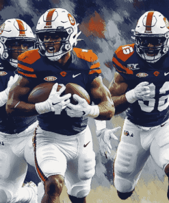 Auburn Tigers Football Spirit Diamond Painting