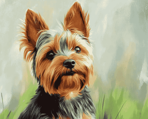 Australian Terrier Puppy Diamond Painting