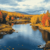 Autumn Landscapes of Upstate New York Diamond Painting