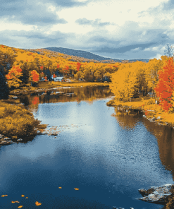 Autumn Landscapes of Upstate New York Diamond Painting