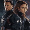 Avengers Clint and Natasha Diamond Painting