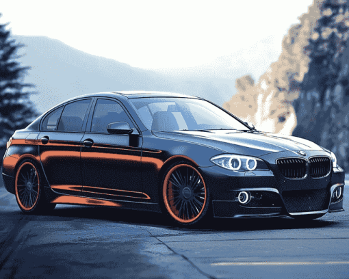 BMW 535i Luxury Edition Diamond Painting