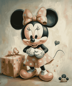 Baby Minnie Mouse Diamond Painting