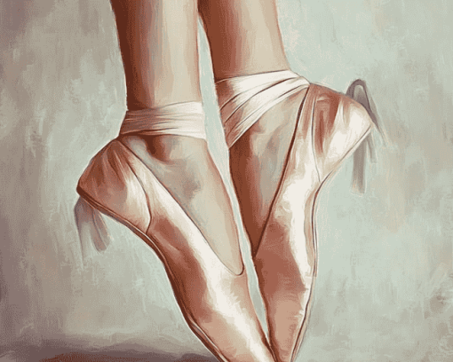 Ballet Slippers Grace Diamond Painting