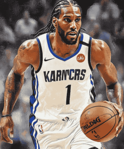 Basketball Icon Kawhi Leonard Diamond Painting