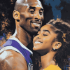 Basketball Legends Kobe and Gianna Diamond Painting