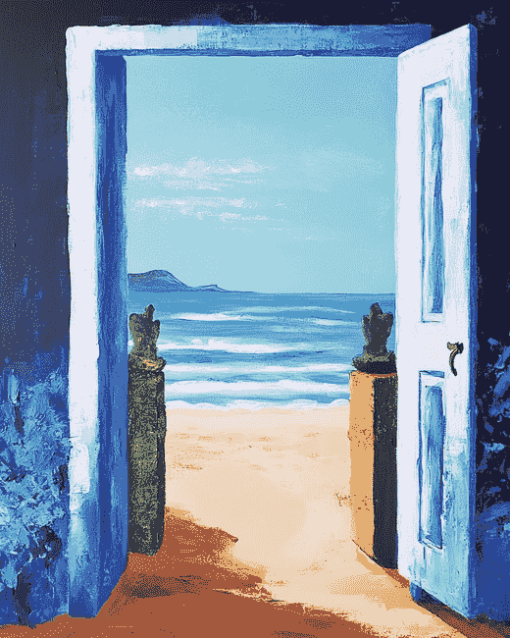 Beach Doorway Diamond Painting