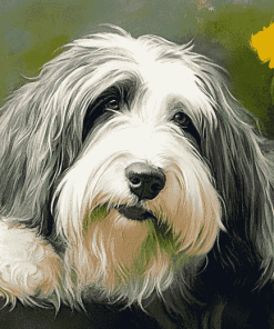 Bearded Collie Puppies Diamond Painting