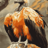 Bearded Vulture Bird Diamond Painting