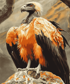 Bearded Vulture Bird Diamond Painting