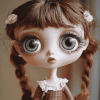 Big Eyes Cartoon Doll Diamond Painting