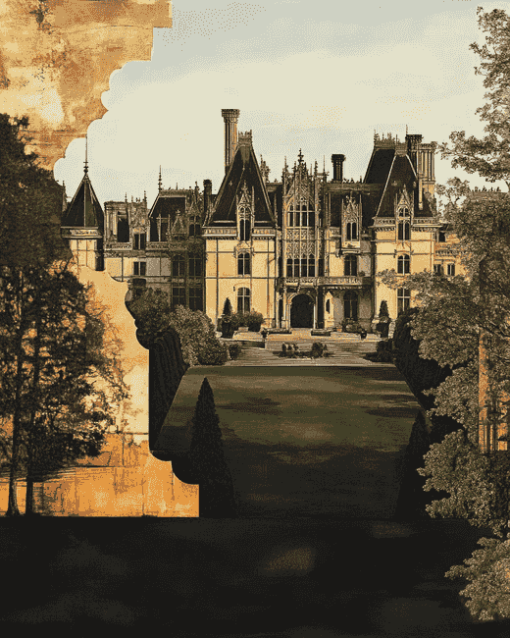 Biltmore Estate Architecture Diamond Painting