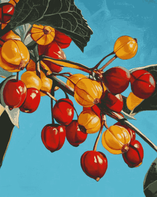 Bittersweet Fruit Nature Diamond Painting