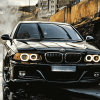 Black BMW 535i Sedan Diamond Painting