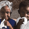 Black Children Diamond Painting