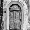 Black & White Greek Doors Diamond Painting