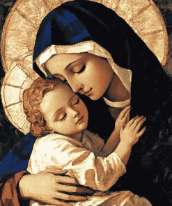 Blessed Mother Classic Diamond Painting