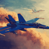 Blue Angels Jets Diamond Painting