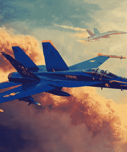 Blue Angels Jets Diamond Painting